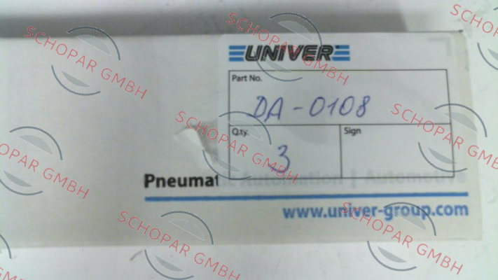 Univer-DA-0108 price