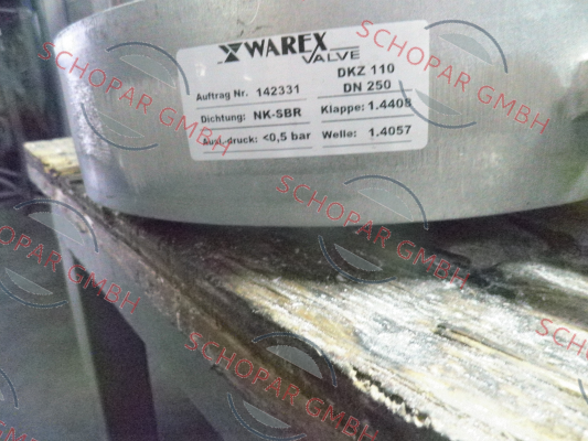 Warex-cuff for DKZ 110 DN250 Nr.142331  price