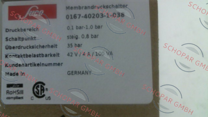 Suco-0167-40203-1-038 price