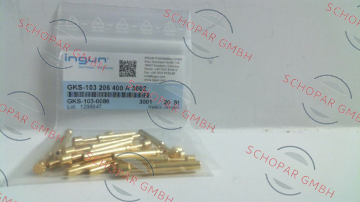 Ingun-GKS-103 206 400 A 3002 price