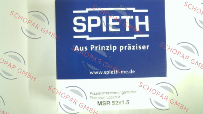 Spieth-K-10105201  / MSR 52X1.5 price