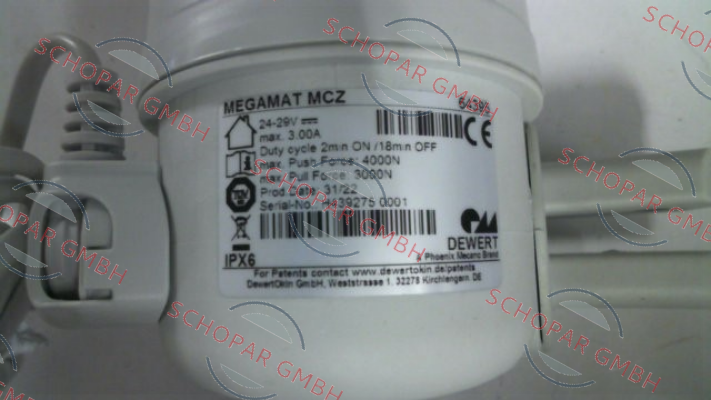 DEWERT-Megamat MCZ 64395 price