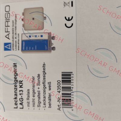Afriso-43500  LAG-13 KR price