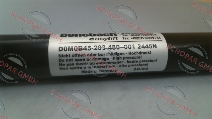Bansbach-D0M0B45-203-480--001/2445N price