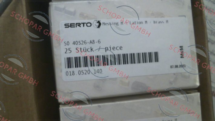 Serto-018.0520.154 / SO 40526-A8-8 price
