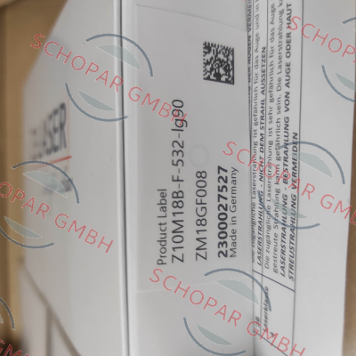 Z-LASER-ZM18GF008 // Z10M18B-F-532-LG90 price