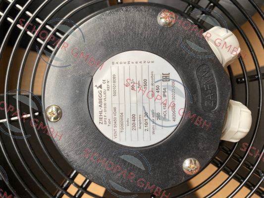 FMV-Lamel (now Ziehl Abegg)-S0450 VD46 TG60W04 price