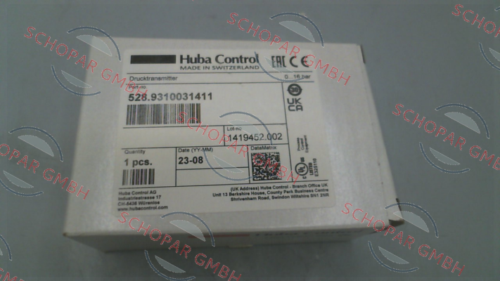 Huba Control-528.931003141W price