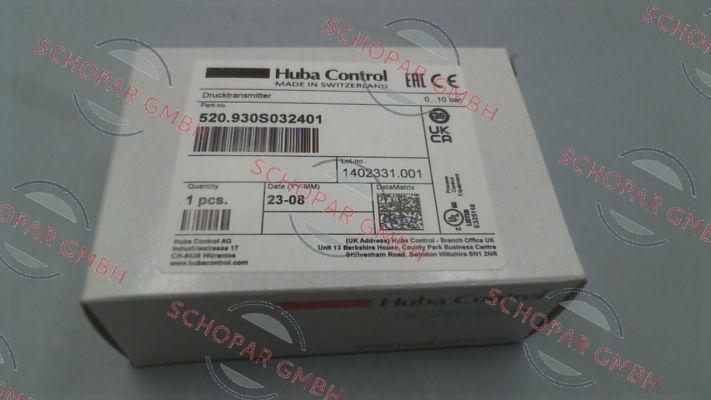 Huba Control-520.930S032401 price