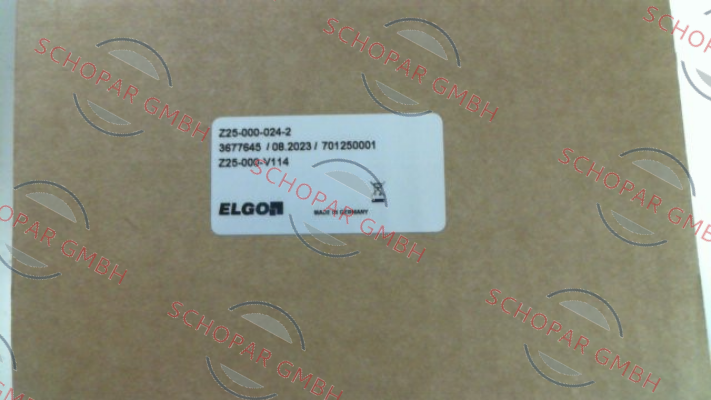 Elgo-Z25 - 000 - 024 - 2 price