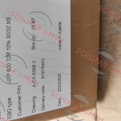 EBG-UXP/600 32RK price