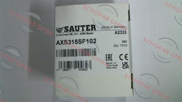 Sauter-AXS315SF102 price