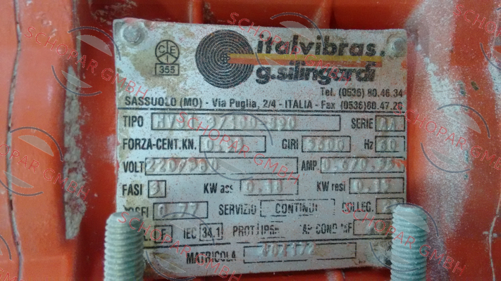 Italvibras-MVSI 3/ 100-S90 obsolete, replaced by - MVSI 3/100-S02  price