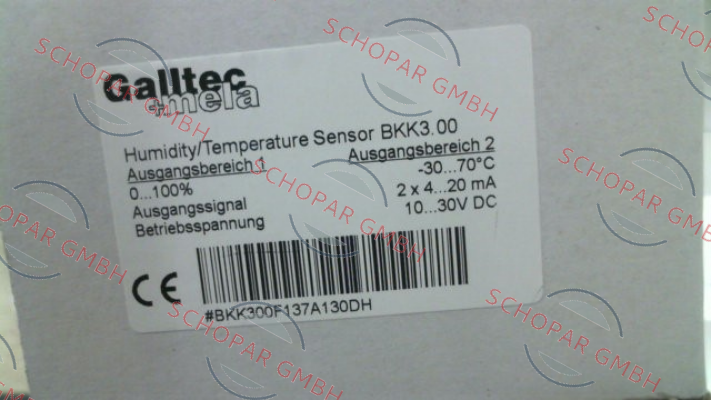 Galltec Mela-BKK300F137A130DH price