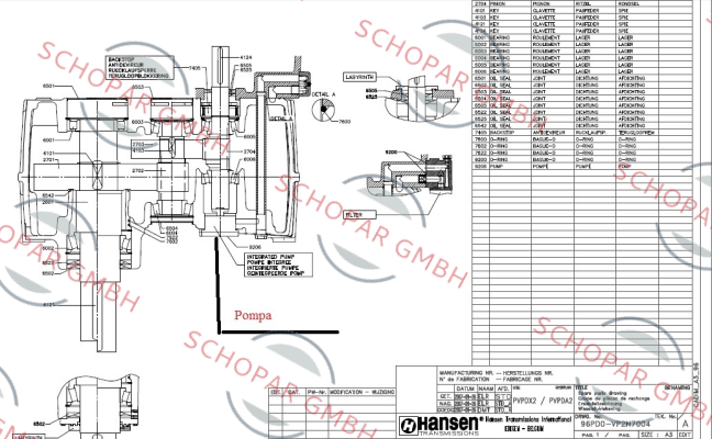 Hansen-9206  price