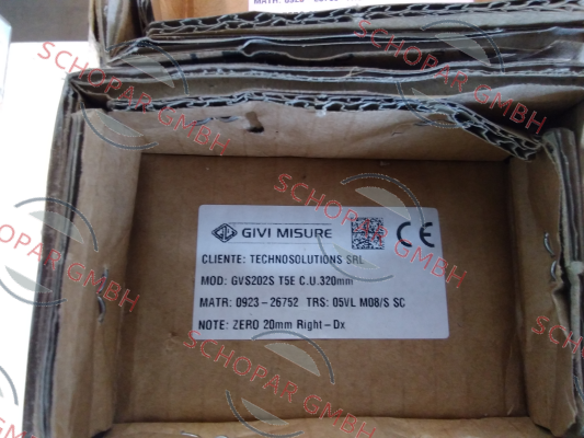 Givi Misure-GVS202S T5E 0320 05VL M08/S SC Zero 20 mm dx Serial N. 04222247 11411 03950 price