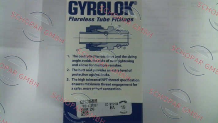 GYROLOK-12PC-316/MM price