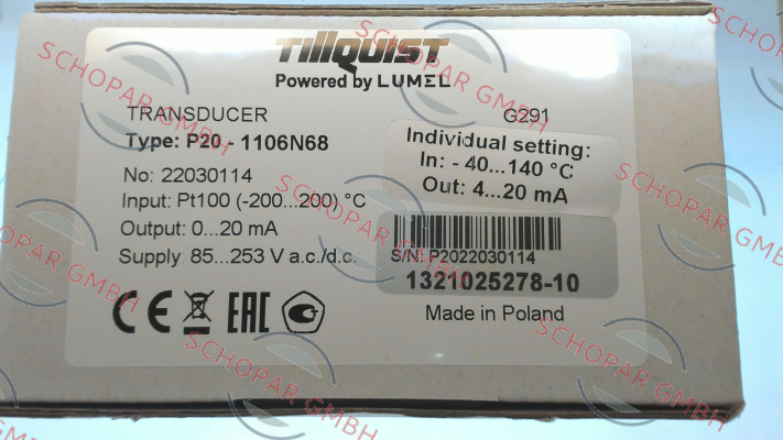 Tillquist-P20 price