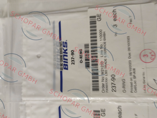 Binks-237-90 price