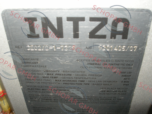 Intza-GE02/B-1-7321  price