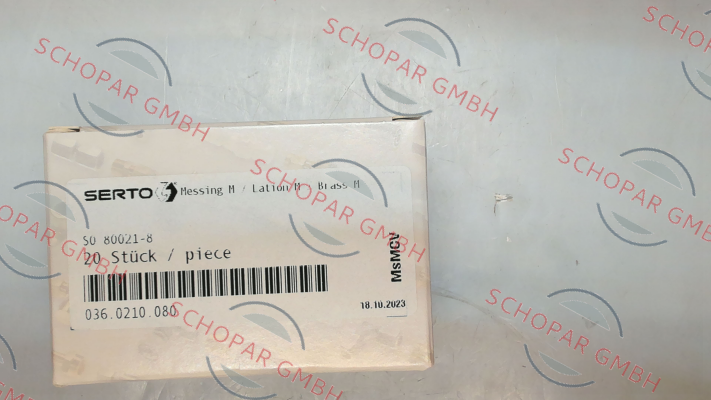 Serto-SO 80021-8 036.0210.080 price