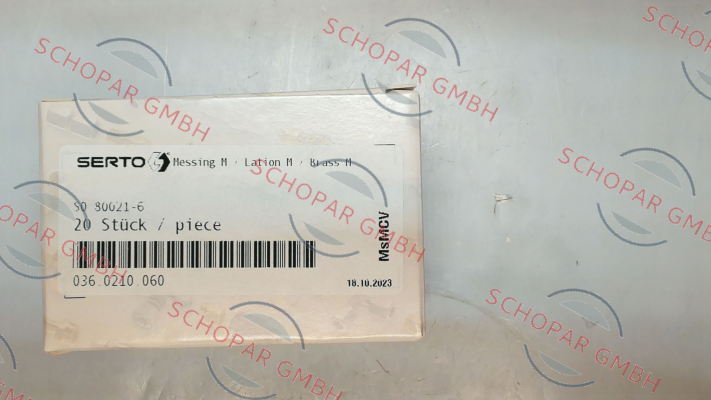 Serto-SO 80021-6 036.0210.106 price