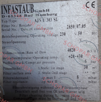 Infastaub-Typ AJN SL / 005175  price